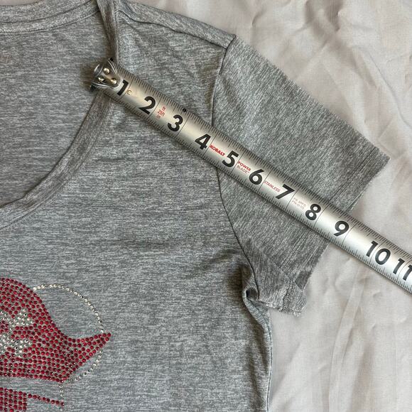 BCG NFL Tampa Bay Buccaneers' Mickey Mouse, Jeweled, Short Sleeve T-Shirt- M - Picture 6 of 7